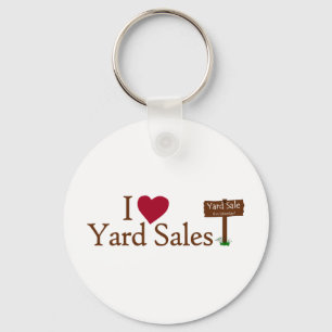 I Liebe Yard Sales Schlüsselanhänger