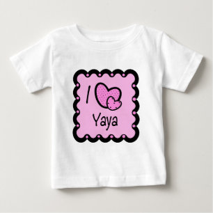 I Liebe YaYa niedlicher T - Shirt
