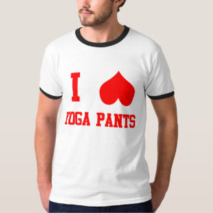 I Liebe-Yoga-Hosen T-Shirt