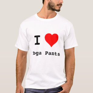 I Liebe-Yoga-Hosen T-Shirt