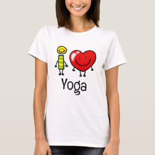 i Liebe Yoga T - Shirt