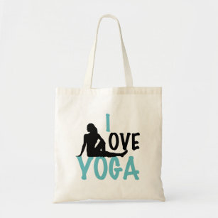 I Liebe Yoga Tragetasche