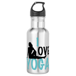 I Liebe Yoga Trinkflasche