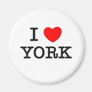 I Liebe York Magnet