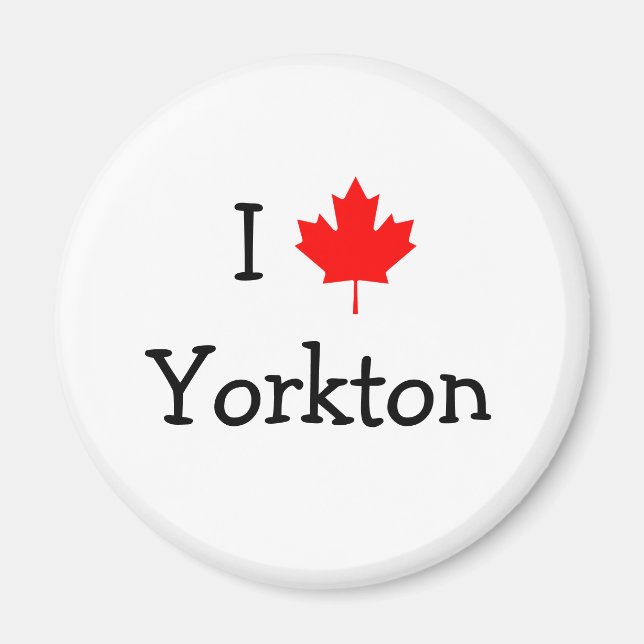 I Liebe Yorkton Magnet (Vorne)