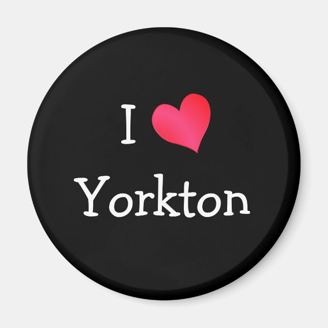 I Liebe Yorkton Magnet (Vorne)