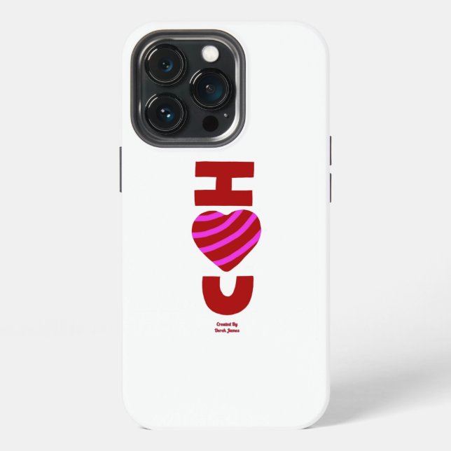 I Liebe You Apple iPhone 13 Pro Fall Hülle (Hinten)