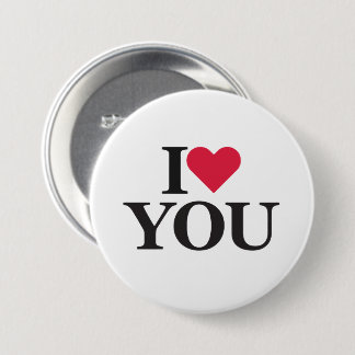 I Liebe You Button Button - Romantisches Geschenk,