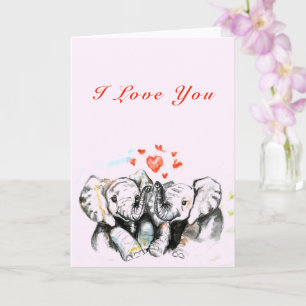 I Liebe You Card Romantic Karte