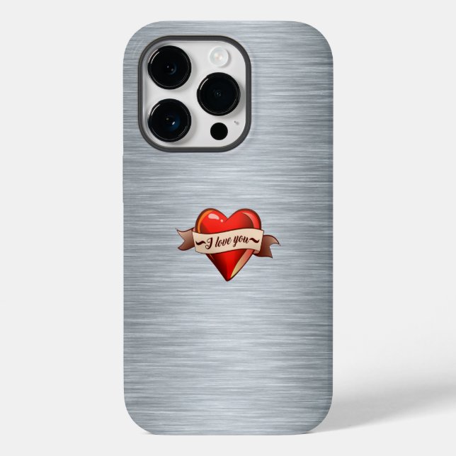 I Liebe You Case-Mate iPhone Case (Rückseite)