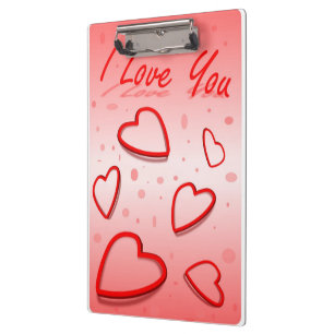 "I LIEBE YOU" HEARS KLEMMBRETT