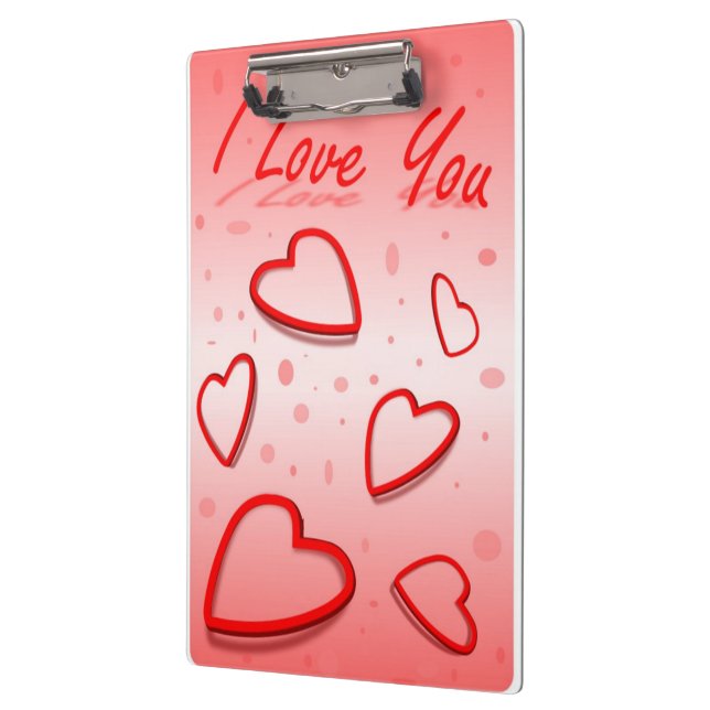 "I LIEBE YOU" HEARS KLEMMBRETT (Links)
