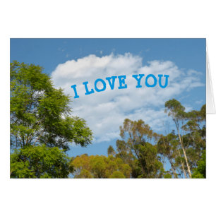 "I LIEBE YOU" individuell anpassbar