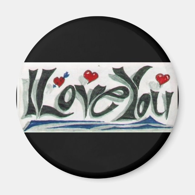 I Liebe You Magnet (Vorne)