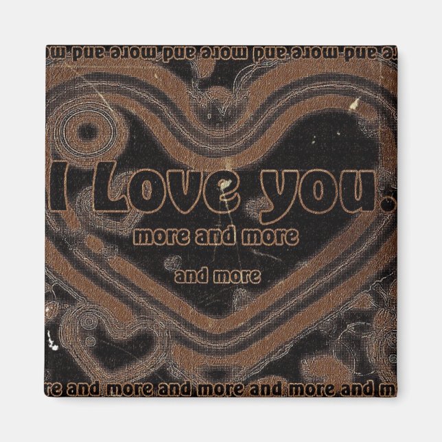 I Liebe You Magnet (Vorne)