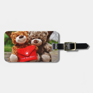 I LIEBE YOU MAMA - Niedlich & Cuddy Teddy Bears Gepäckanhänger