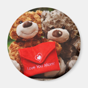 I LIEBE YOU MAMA - Niedlich & Cuddy Teddy Bears Magnet