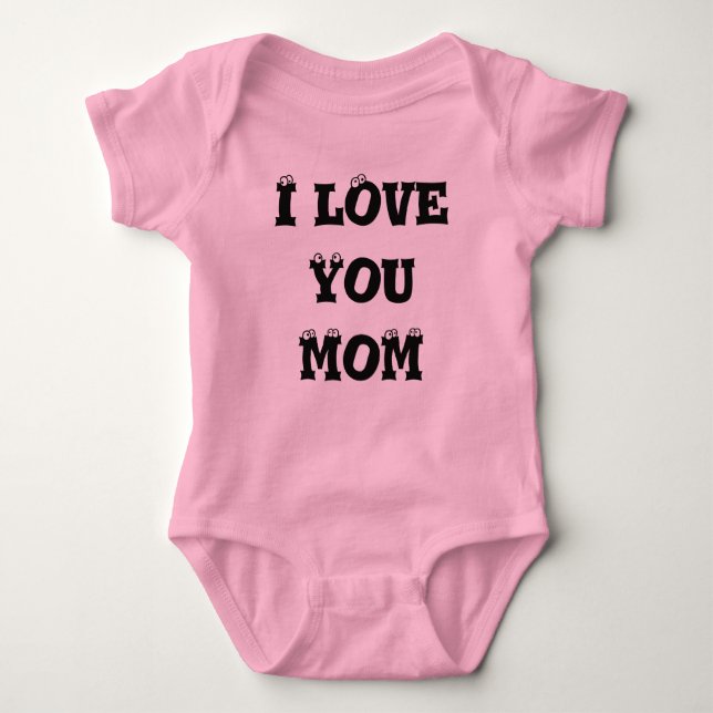 I Liebe You Mama T - Shirt (Vorderseite)