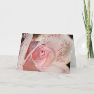 I Liebe You Mum Karte