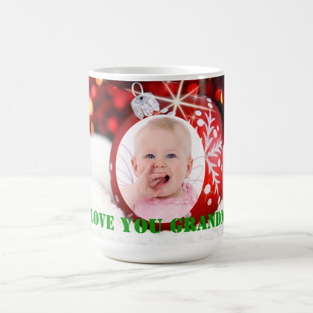 "I Liebe You Oma" Gewohnte Weihnachtsfeier Tasse (Mittel)
