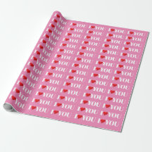 I Liebe You, pink white red heart gift