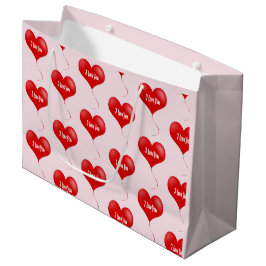 I Liebe you - Romantische Geschenktasche Große Geschenktüte