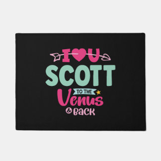 I Liebe You Scott Valentines Fußmatte