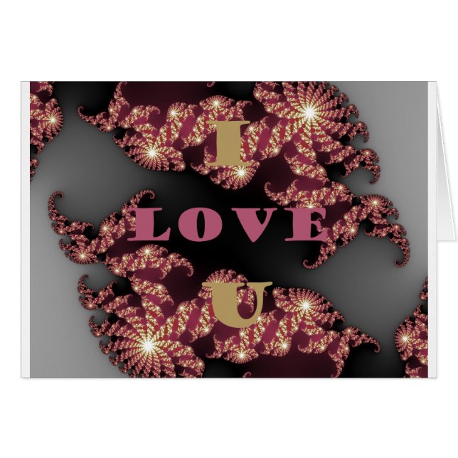 I Liebe You Sweetheart (Vorderseite (Horizontal))