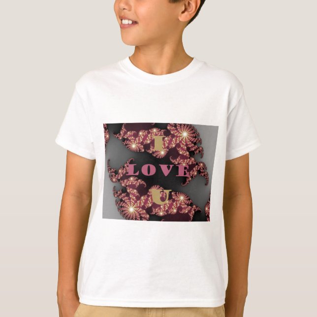 I Liebe You Sweetheart T-Shirt (Vorderseite)