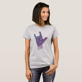 "I Liebe You" - T - Shirt der amerikanischen Gebär