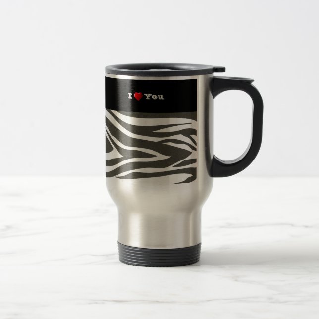 "I Liebe You" - Tasse von Dazzling Travel Gift (Rechts)