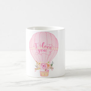 I Liebe zacken Sie Heißluft-Ballon-Tasse aus Kaffeetasse