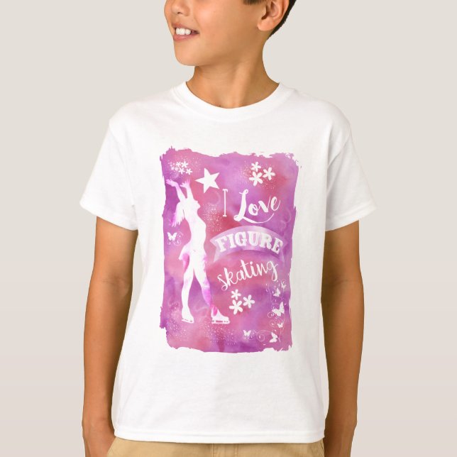 I LIEBE-ZAHL SKATEN T-Shirt (Vorderseite)