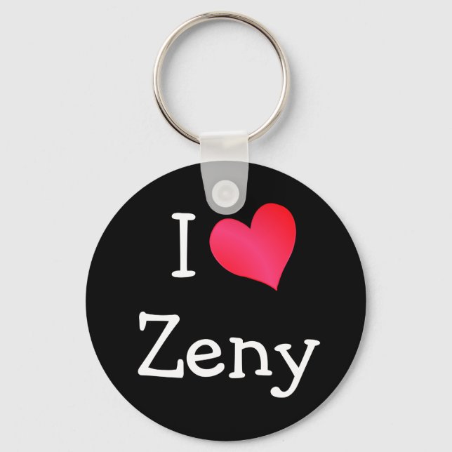 I Liebe Zeny Schlüsselanhänger (Vorderseite)