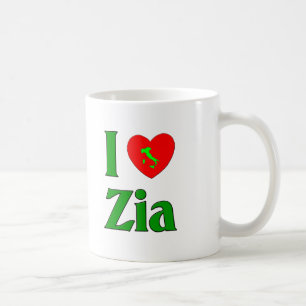 I Liebe Zia Kaffeetasse