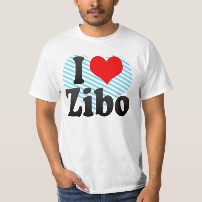 I Liebe Zibo, China. Wo Ai Zibo, China T-Shirt (Vorderseite)