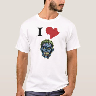 I LIEBE-ZOMBIES Grafik-T-Shirt T-Shirt