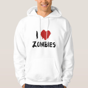 I Liebe Zombies Hoodie