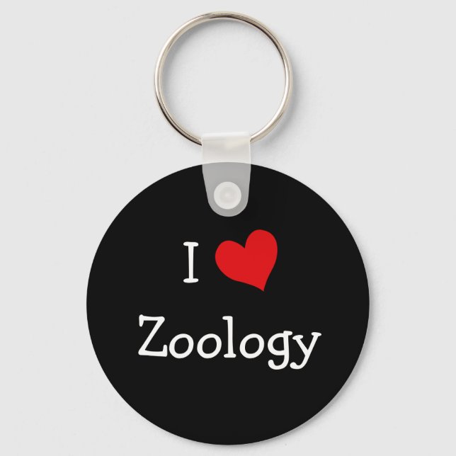 I Liebe Zoology Schlüsselanhänger (Vorderseite)