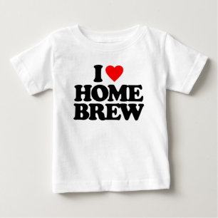 I LIEBE-ZUHAUSEBREW BABY T-SHIRT