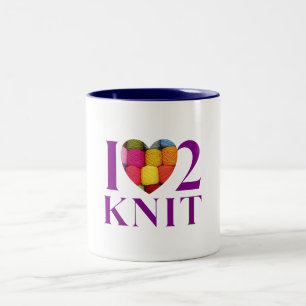 I Liebe zum Strick - Tasse