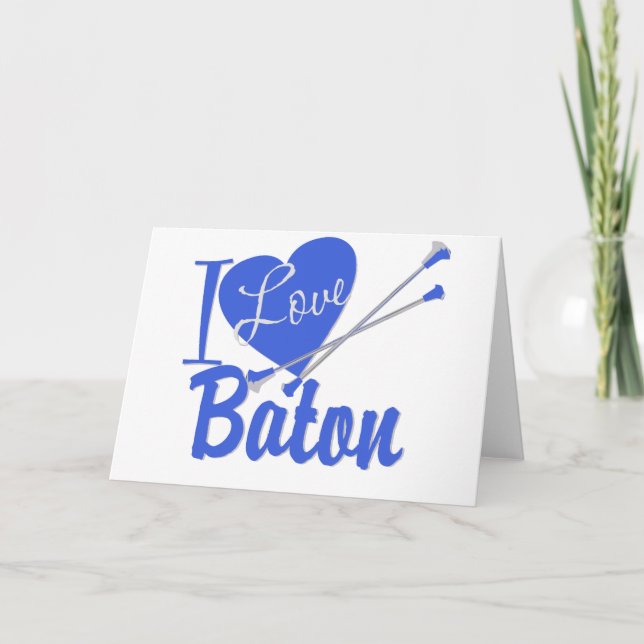 I LiebeBaton Karte (Vorderseite)