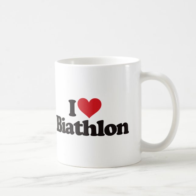 I LiebeBiathlon Kaffeetasse (Rechts)