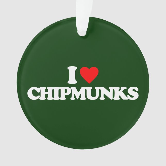 I LIEBECHIPMUNKS ORNAMENT (Vorderseite)