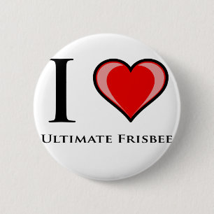 I Liebeentscheidender Frisbee Button