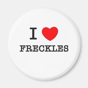 I LiebeFreckles Magnet