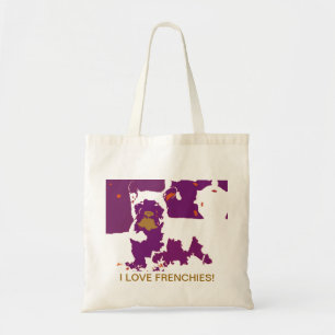 I LIEBEfrenchies-TASCHE Tragetasche