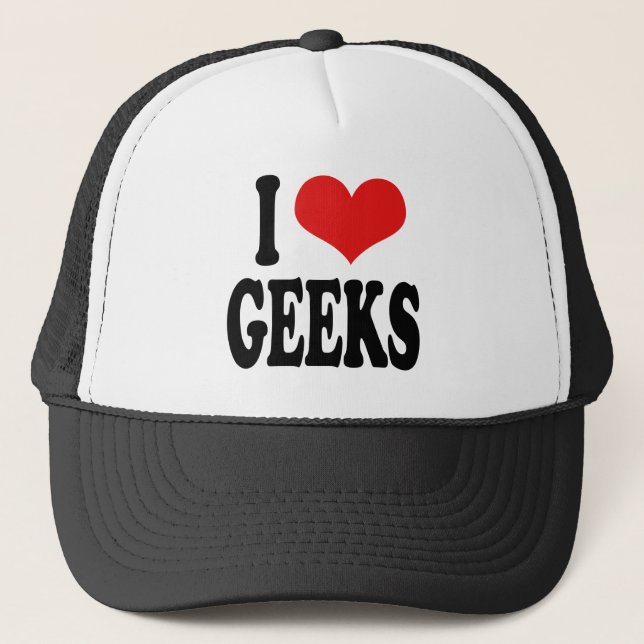 I LiebeGeeks Truckerkappe (Vorderseite)