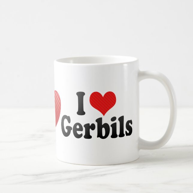 I LiebeGerbils Kaffeetasse (Rechts)