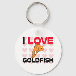 I LiebeGoldfish Schlüsselanhänger